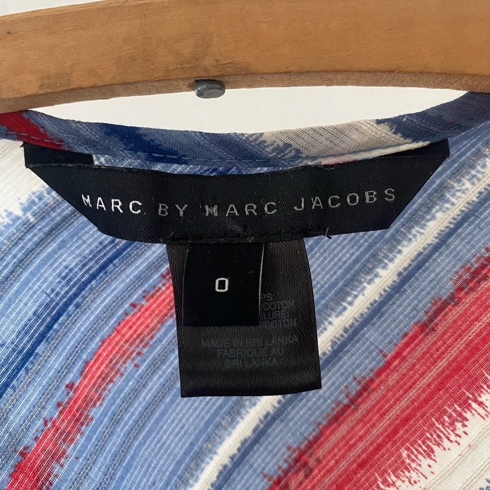 Marc By Marc Jacobs | Flutter Sleeved Striped Dre… - image 8